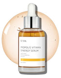 IUNIK Propolis 70% + Vitamin 17% Synergy Serum - Centella Asiatica for Dry, Sensitive & Acne-Prone Skin | Korean Skincare