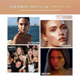 Tazweeq Liquid Highlighter & Blush Contour Sticks (2-Pack)