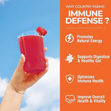 Country Farms Immune Defense with Vitamin C, Elderberry & Zinc, 320g – supports immune health naturally