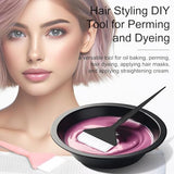 4Pcs Hair Dye Brush Kit - Multi-Functional Coloring Set for Highlights, Balayage & Root Touch-Ups