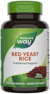 Nature's Way Red Yeast Rice, Traditional Support*, 120 Vegan Capsules