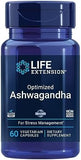 Life Extension, Optimized Ashwagandha, 125 mg, 60 Vegetarian Capsules