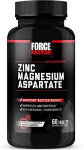 Force Factor Zinc Magnesium Aspartate: Muscle Recovery, Sleep & Immune Support