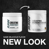 RAW Creatine Monohydrate Powder - Unflavored (30 Servings)