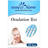 Easy@Home 25-Pack Highly Sensitive Ovulation Test Strips