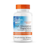 Doctor's Best 100% High Absorption Chelated Magnesium (120 Tablets)