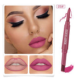 MYUANGO Matte Velvet Lipstick + Lip Liner 2 in 1 | Long-Lasting Vegan Lip Makeup Kit