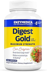 Enzymedica Digest Gold with ATPro: Advanced Digestive Support - 240 Capsules