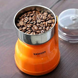 Krypton 200W Electric Coffee & Spice Grinder - Stainless Steel Blades (80g Capacity)