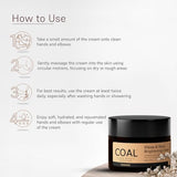 Coal Clean Beauty Brightening Gel Cream for Men Women, 50 GM