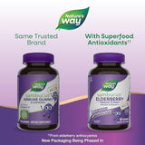 Nature's Way Sambucus Gummies for Kids - Standardized Elderberry Immune Support | 60 Gummies