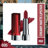 Maybelline Color Sensational Lipstick - Divine Wine - Matte Finish & Hydrating