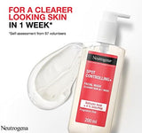 Neutrogena Spot Controlling+ Facial Wash: Clearer Skin in 1 Week