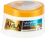 Dabur Amla Vitamin Nourish & Moisturize Styling Hair Cream 140ml - Repair & Smooth