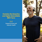 Natural Factors Vitamin K2 100 mcg - Bone & Heart Health Support - 60 Vegetarian Capsules