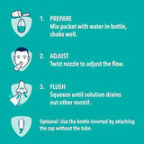 Vicks Sinex Saline Nasal Rinse Starter Kit - Drug-Free Congestion Relief