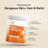 Wellbeing Nutrition Marine Collagen Peptides Powder with Biotin & Hyaluronic Acid (Mango Peach, 250g)