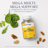Solaray Mega Multi Mineral (Iron-Free) - 100 Capsules
