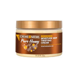 Creme of Nature Curl Cream - Pure Honey Moisture Whip Twisting Cream for Dry & Dehydrated Hair - 11.5 Fl Oz