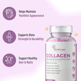Herbal Max Collagen Tablets - Enhance Skin Repair & Youthful Radiance, 800mg 180 Tabs Pack of 3