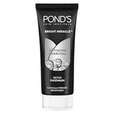 Pond's Pure Bright Face Cleanser with Activated Charcoal & Green Tea (100g)