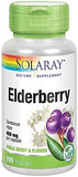Solaray Elderberry - Immune System Support (100 Caps)