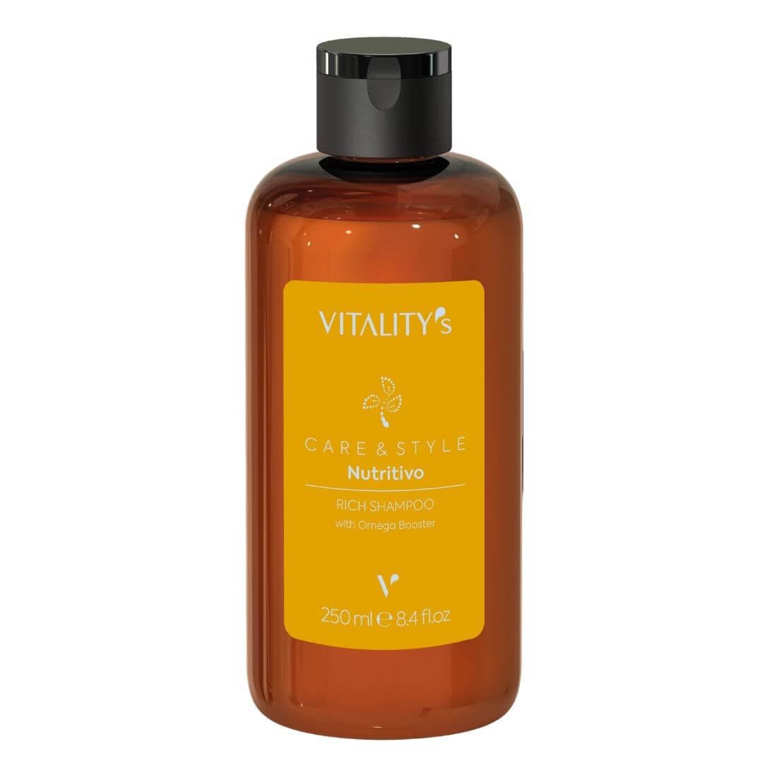 Vitality's Nutritivo Rich Shampoo (250ml) - Deeply Nourishing Care for Dry & Sensitized Hair