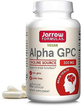 Jarrow Formulas Alpha GPC 300mg - 60 Veggie Caps - Enhanced Brain Function & Cognitive Support