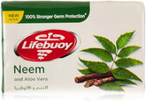 Lifebuoy Neem & Aloe Vera Soap Bar (160g) - Natural Cleansing