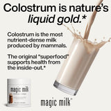 Fasted Athlete Magic Milk - Colostrum & Collagen Peptides Chocolate - 20 Servings