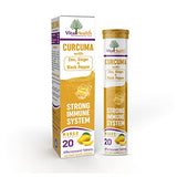 Turmeric Curcumin with Zinc, Ginger & Black Pepper - Mango Flavor - Immune & Joint Support