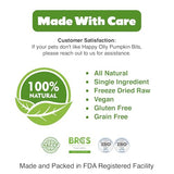 Happy Olly Natural Pumpkin Pieces - Wholesome Pet Treats for Dogs