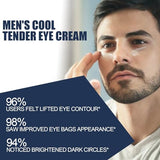 Men's Anti-Aging Eye Cream for Fine Lines and Under-Eye Bags, Hydration & Tightening, 15g