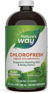 Nature S Way Chlorofresh Liquid Chlorophyll Mint Flavored 473 2ml