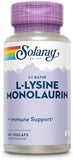 Solaray L-Lysine Monolaurin 1:1 Ratio - 60 Vegetarian Capsules