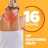 ThermaCare Neck & Shoulder Heat Wraps - Portable Pain Relief Patches for Sore Muscles, 5 Count, HSA/FSA Eligible