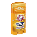 Arm & Hammer Ultra Max Solid Antiperspirant Deodorant - Powder Fresh - Travel Size (Pack of 10)