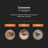 Minimalist Vitamin K + Retinal 01% Under Eye Cream with Caffeine, 14 gm – Dark Circle & Puffiness