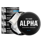 Fully Loaded Alpha Nootropic Pouches Mint - 5 Cans | Cognitive Energy & Focus