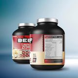 Laperva Beef Triple Zero Hydrolyzed Protein Powder - 4 LB Vanilla