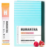 Humantra Hydration Packets - Zero Calorie Electrolyte Powder with Essential Minerals - Berry Pomegranate (20 Count)