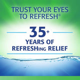 Refresh Plus Lubricant Eye Drops - Preservative-Free, 50 Single-Use Vials