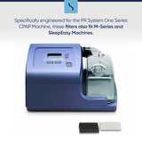 Snugell CPAP Filters - 1-Year Supply Pack for Philips Respironics System One