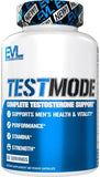 Evlution Nutrition TestMode - Complete Testosterone Support - Testosterone Supplement for Men - Supports Men’s Health & Vitality - Performance, Stamina & Strength - 50 Servings - 100 Veggie Capsules