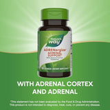 Nature's Way ADRENergize with Adrenal Cortex & Whole Adrenal, Energy Support*, 50 Capsules