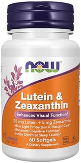 NOW Foods, Lutein & Zeaxanthin, 60 Softgels