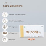 Glutone MD Glutathione Mouth-Dissolving Tablets | 100mg Setria L-Glutathione | Radiant Glow & Even Skin Tone | Pack of 30 (Orange)