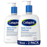 CETAPHIL Face Wash for Sensitive Skin | Gentle Foaming Cleanser 2-Pack