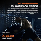 Cellucor C4 Ultimate Pre-Workout Shot - Tutti Frutti 12 x 60ml