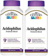 21st Century, Acidophilus, Probiotic Blend, 300 Capsules